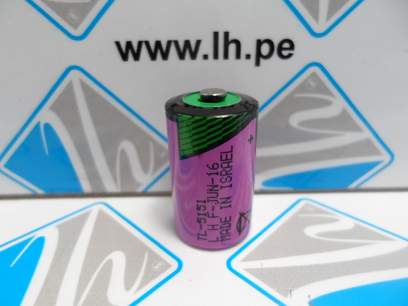 TL-5151      Batería Lithium 3.6V, 1/2AA, 850mAh